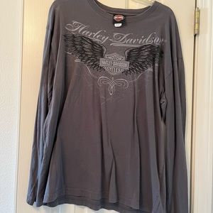 Harley-Davidson long sleeve top.